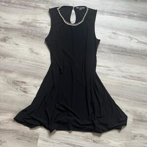 Karl Lagerfeld Black pearl necklace Dress